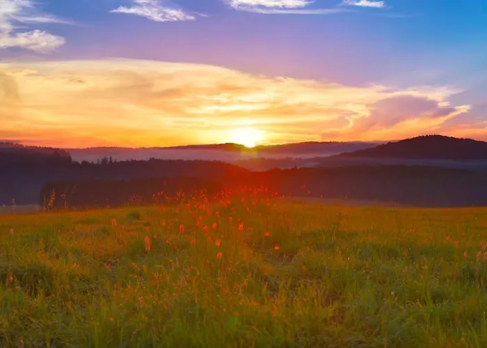 Landgut Pfauenhof - Landleben Geniessen Auf Dem Bio-reiterhof In Der Vulkaneifel בית חווה Utzerath